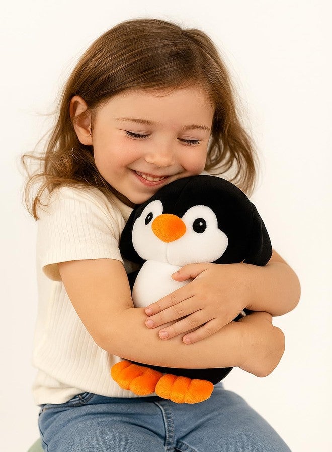 Fun4you - Penguin Soft Toy for Kids - Cute Plush Animal Stuffed Toy, Baby Cuddly Toy for Boys & Girls, Washable & Huggable Soft Toy, Perfect Birthday & Return Gift Home Decor(Black Color) - Image 5